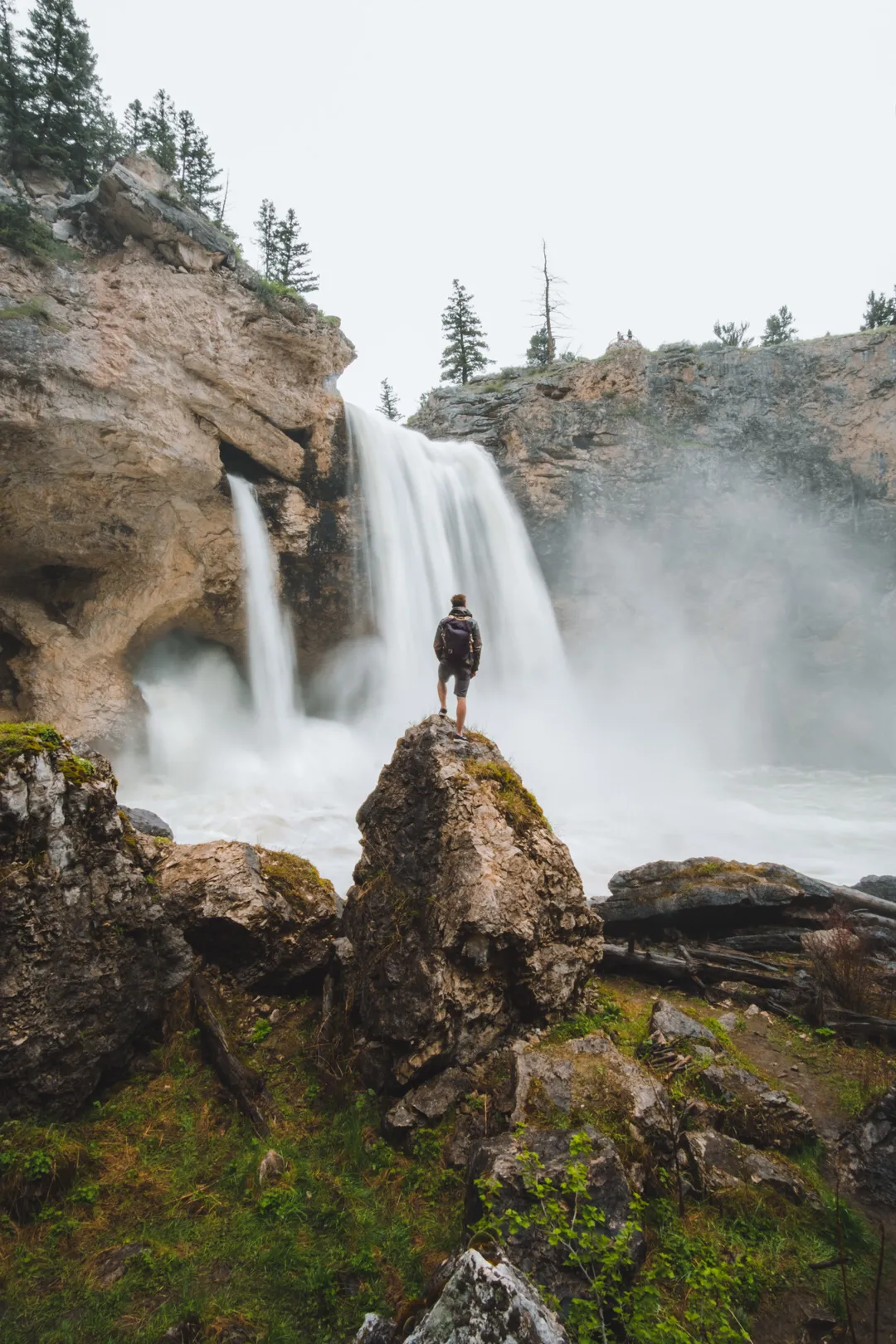 Hike to the Natural Bridge Falls