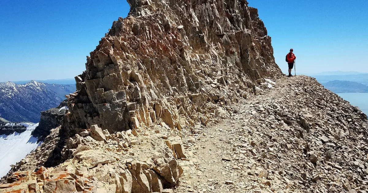 Hike Mount Timpanogos via Aspen Grove , Provo, Utah