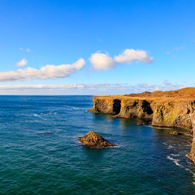 Explore the Sea Cliffs on Iceland's Western Peninsula at Arnarstapi