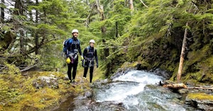 Canyoneering Olallie Creek, Mt. Rainier