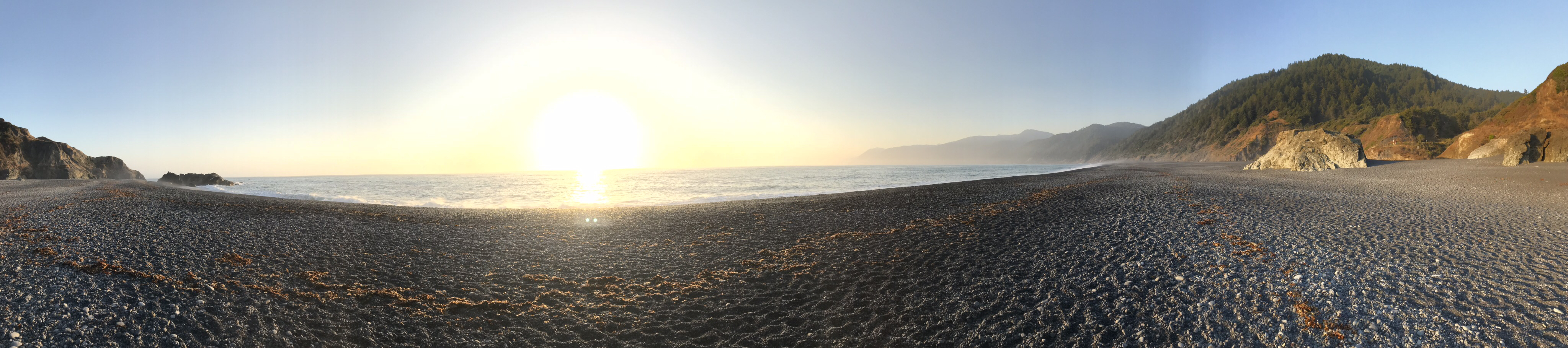 Black Sands Beach on the Lost Coast