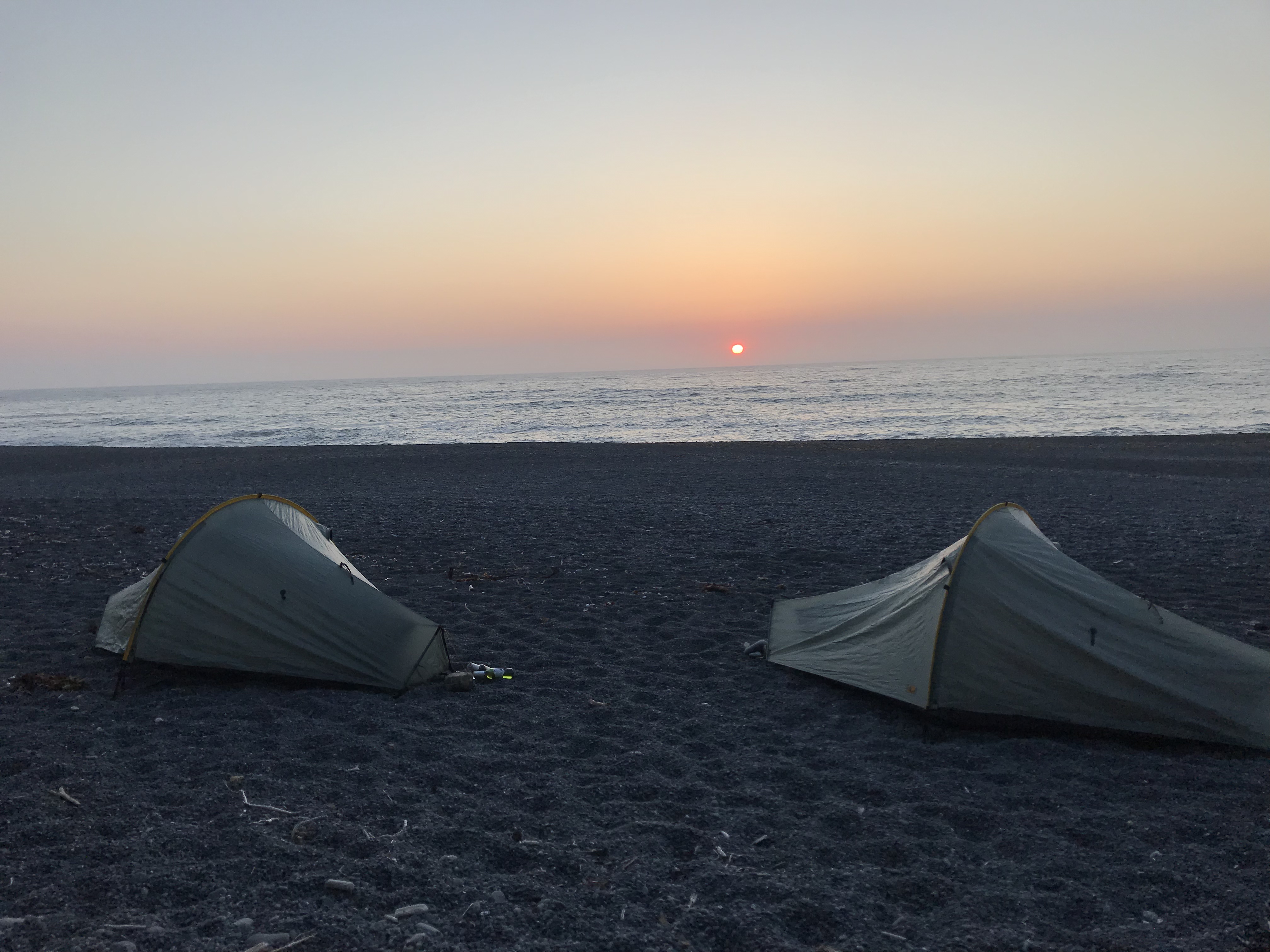 Black Sands Beach on the Lost Coast