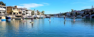 Stand Up Paddle around Balboa Island, Newport Beach