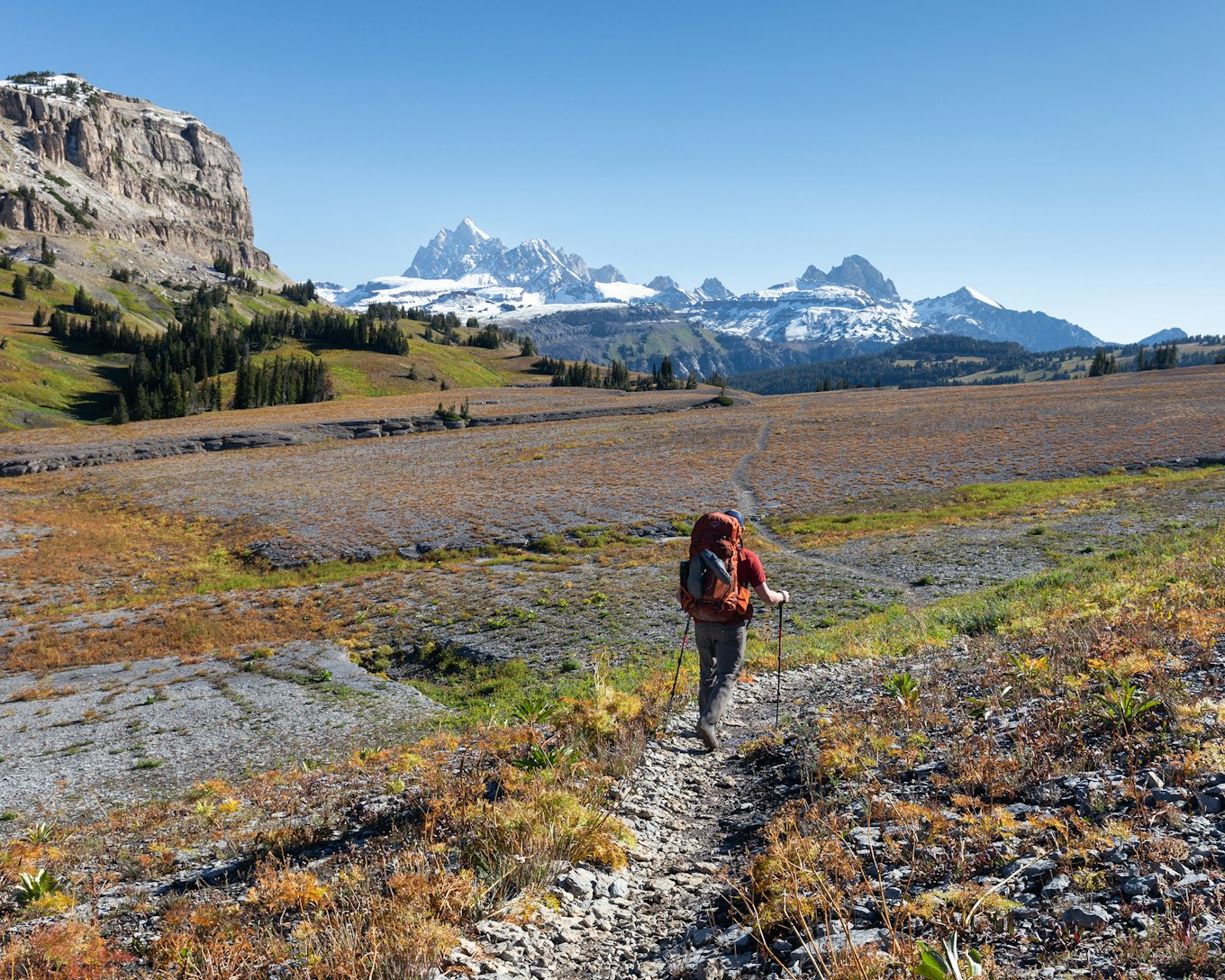 Teton crest trail day hike top
