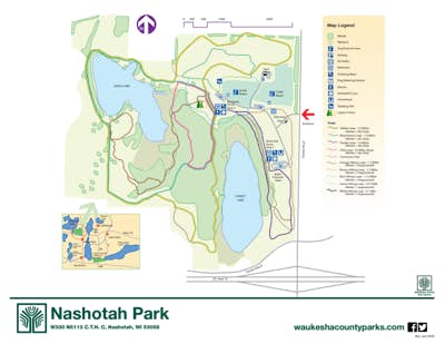 Hike the Grass and Forest Lake Loop at Nashotah Park