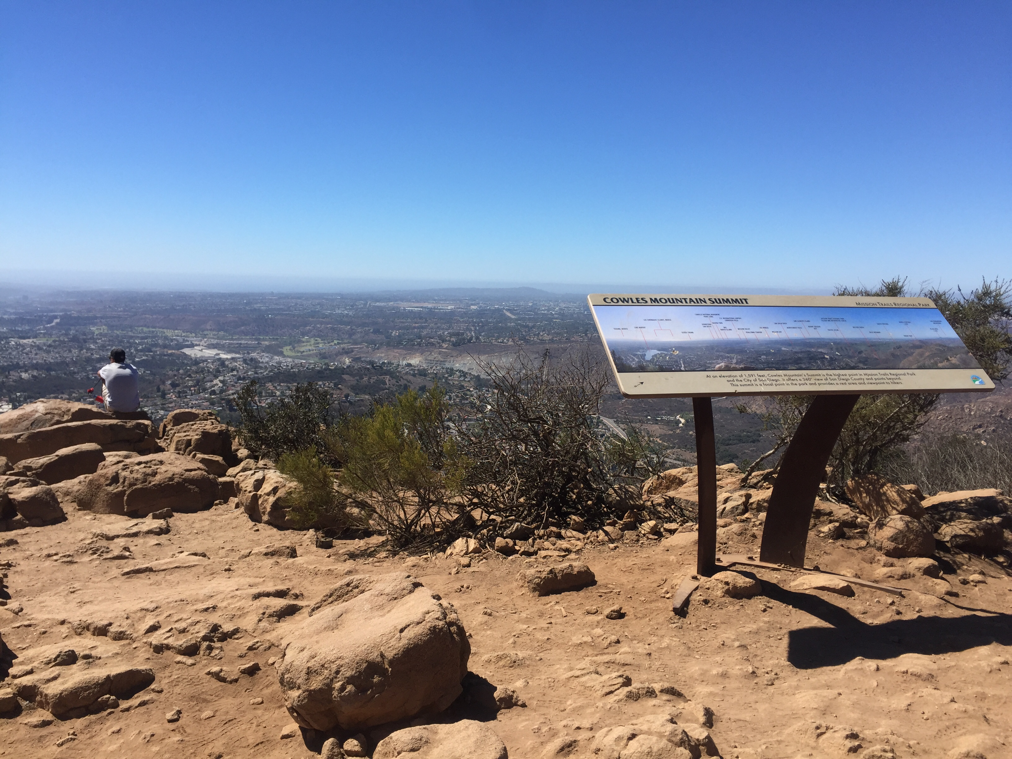 Cowles Mountain via Big Rock Trail
