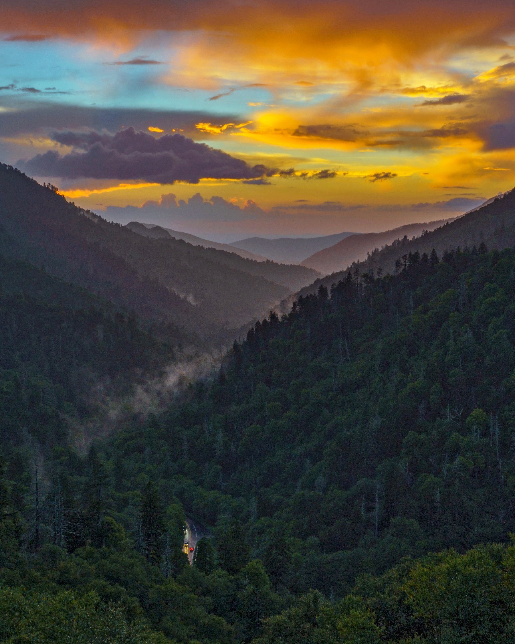 Photograph the Smokies from Morton Overlook