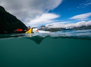 Kayak Aialik Glacier