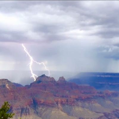 Capturing the Monsoons in Grand Canyon NP