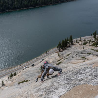 Climb Hermaphrodite Flake to Boltway in Yosemite National Park