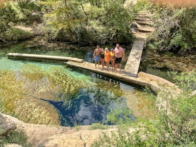 Cliff Jump at Jacob's Well