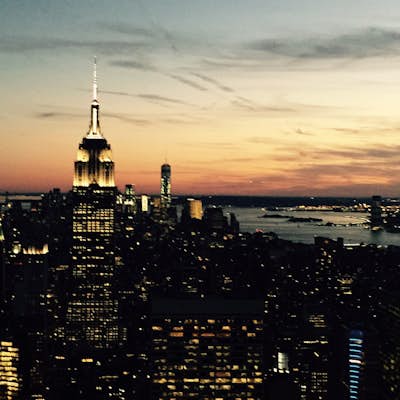 Watch the Sunset from Top of the Rock
