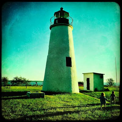 Hike to the Turkey Point Lighthouse in Elk Neck SP