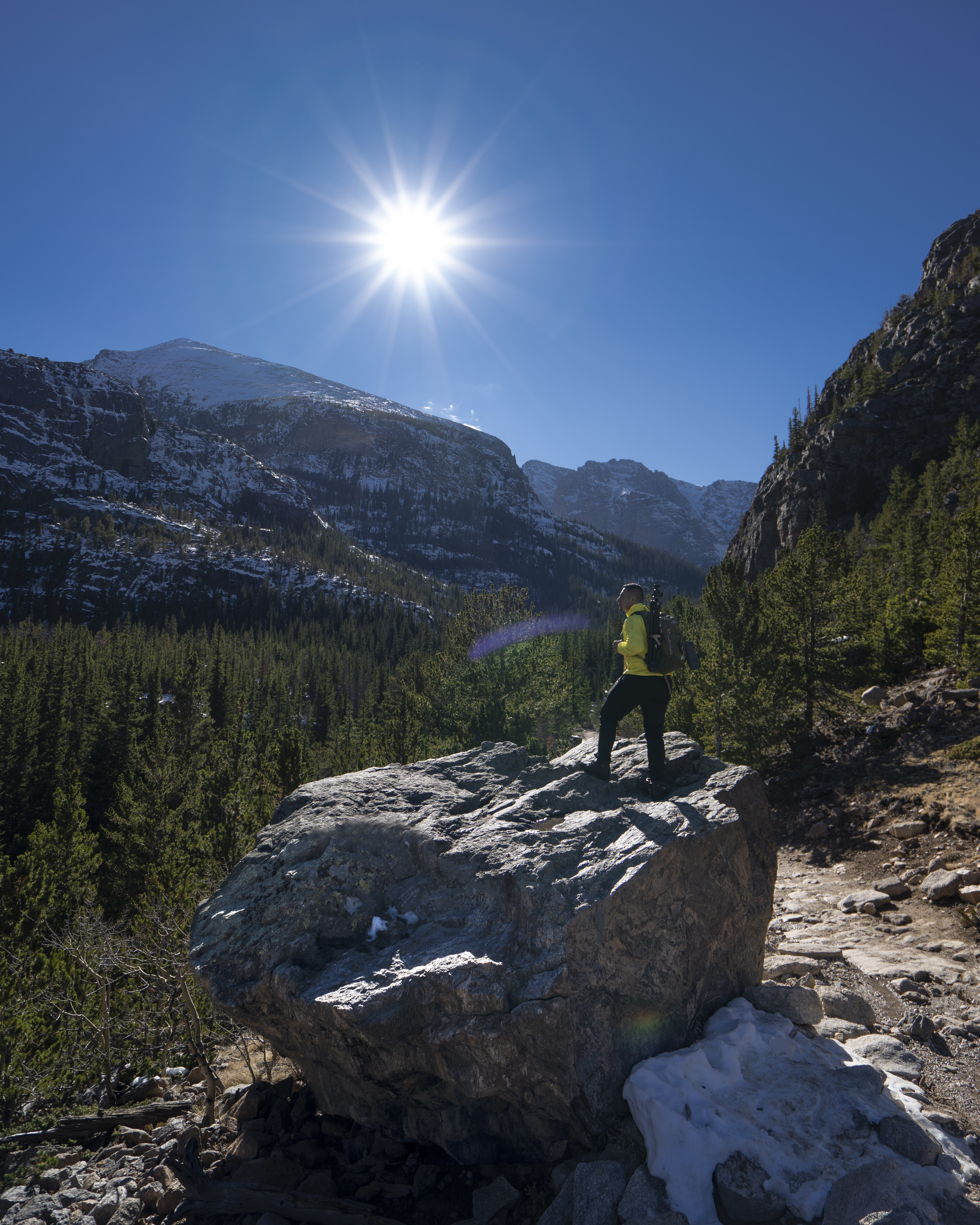 Mills Lake via Glacier Gorge Trailhead