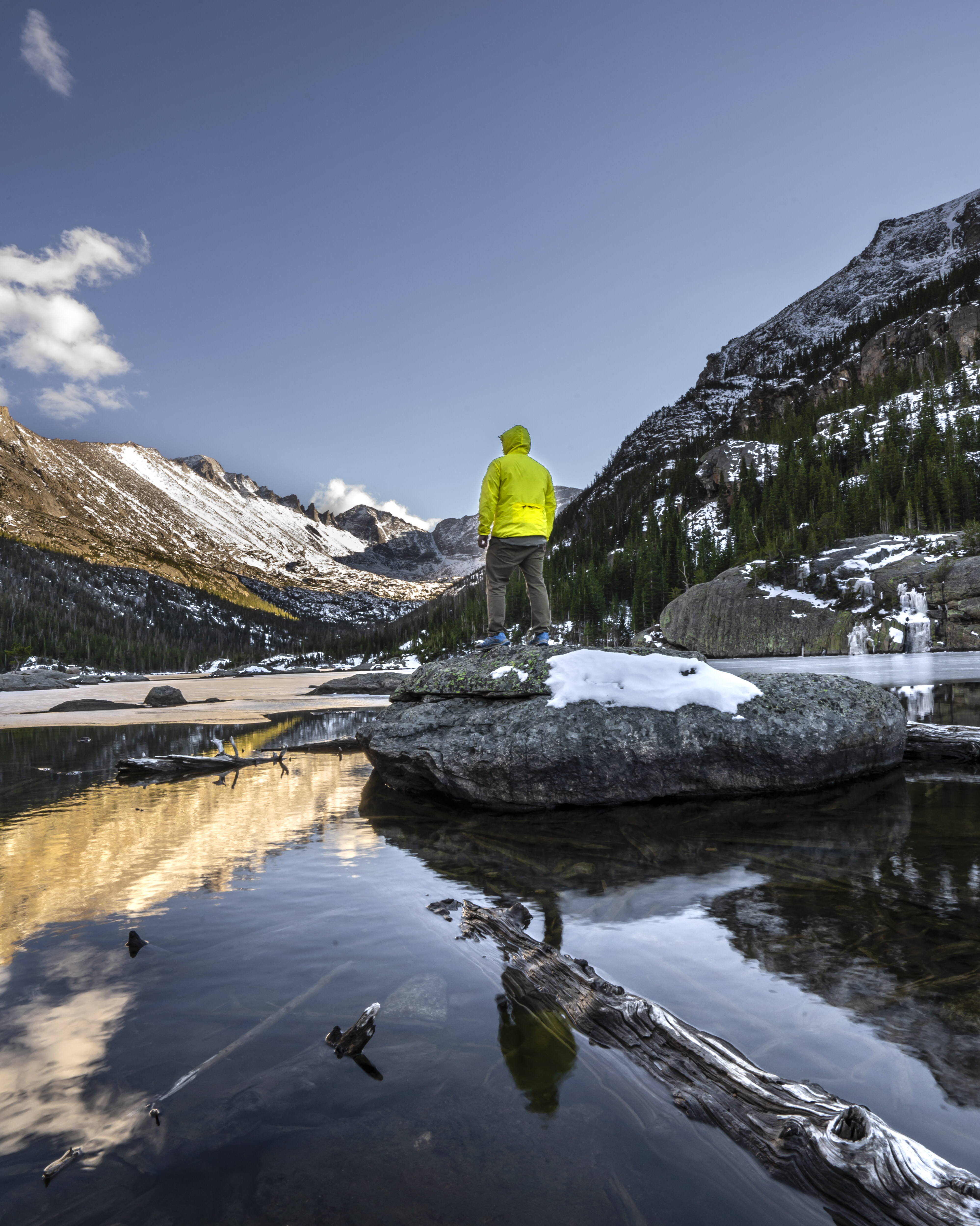 Mills Lake via Glacier Gorge Trailhead