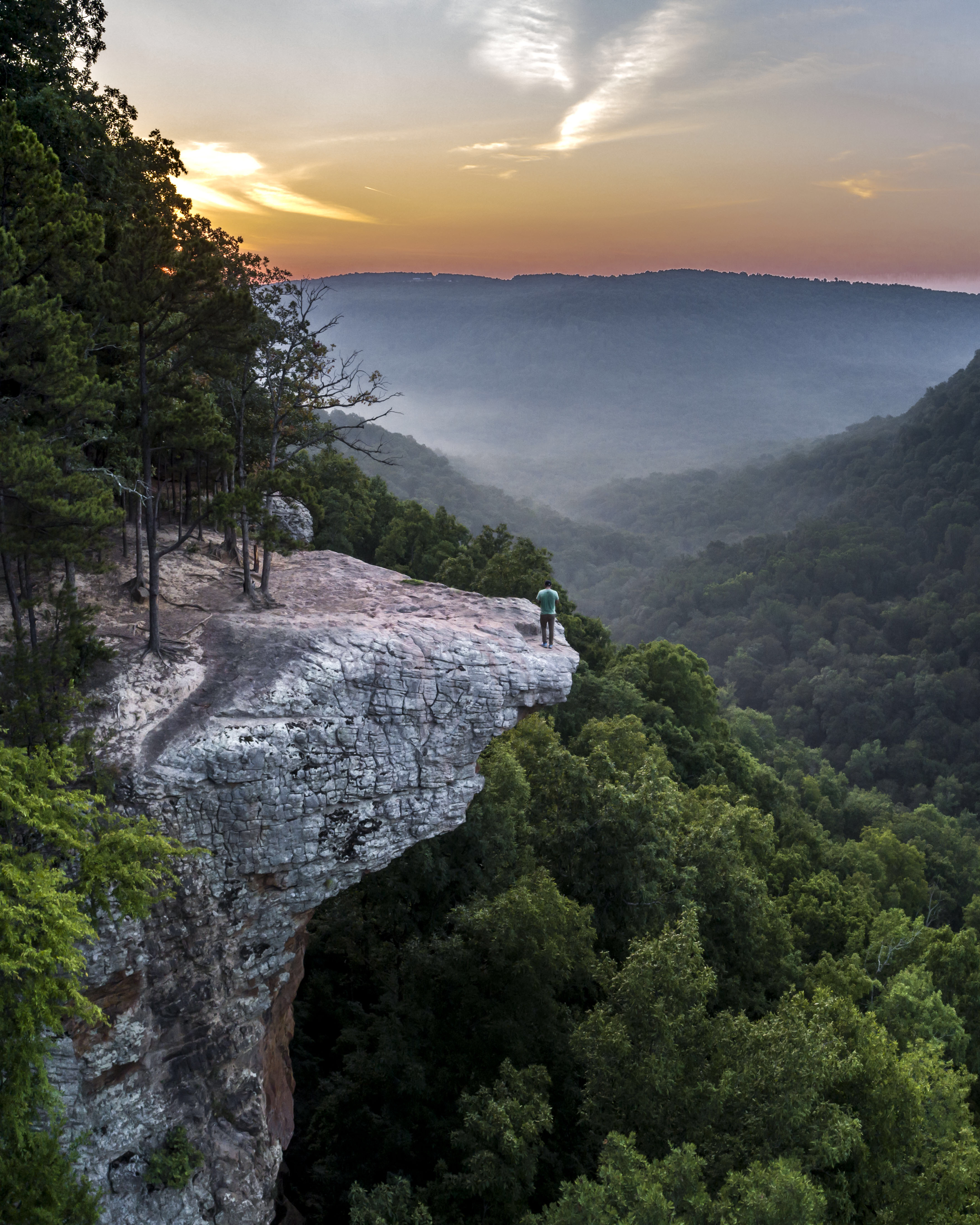 Hawksbill Crag via Whitaker Point Trail
