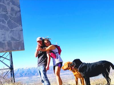 Hike to Saddleback Mountain Reflectors