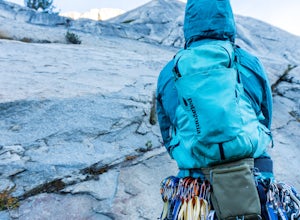 Review: Climbing with the Patagonia Nine Trails 14L Backpack 
