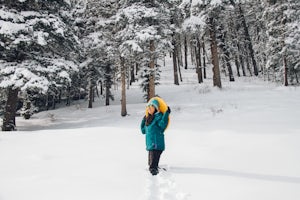 Sledding in Red River