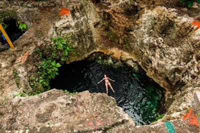 Swim in 7 Bocas Cenote