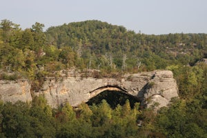 Hike to Natural Arch in Daniel Boone National Forest