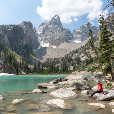 Hike to Delta Lake in Grand Teton National Park