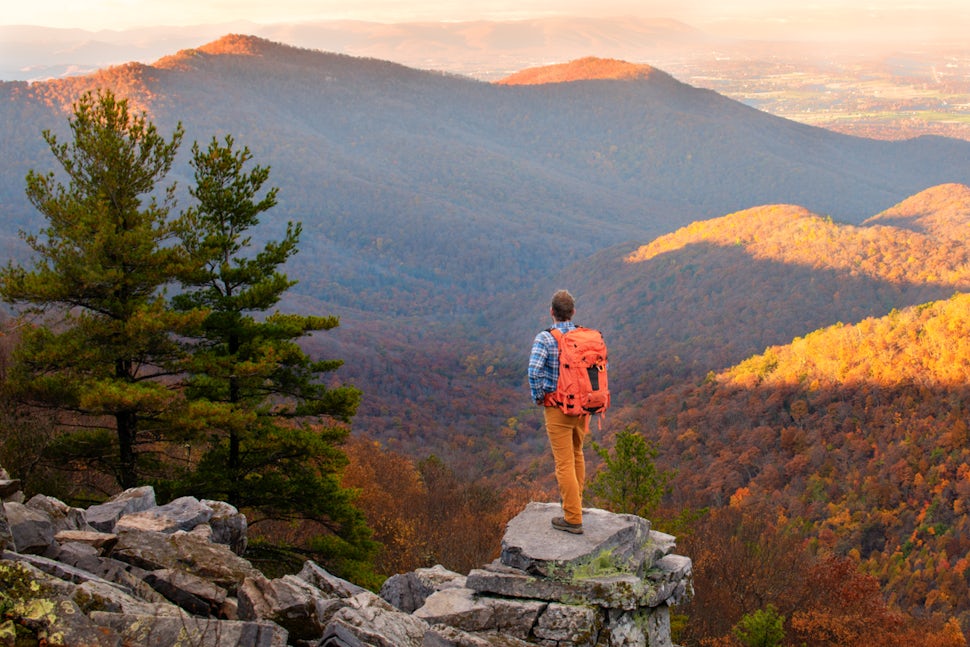 fall colors sunrise