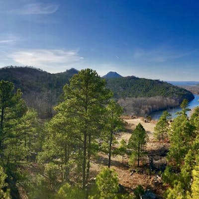Hike The Rock Valley & East Quarry Trail, Pinnacle Mountain SP