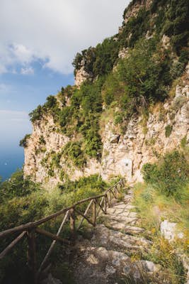 Hike the trail to Santa Maria del Castello in Positano