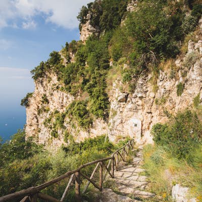 Hike the trail to Santa Maria del Castello in Positano