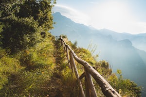 Hike the trail to Santa Maria del Castello in Positano