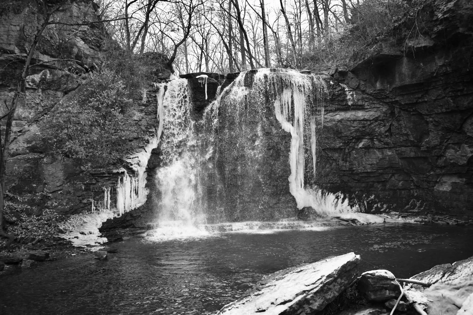 Photograph Hayden Run Falls