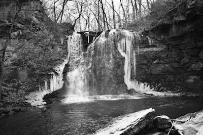 Photograph Hayden Run Falls