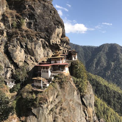 Hike to Tiger's Nest (Taktsang) Monastery