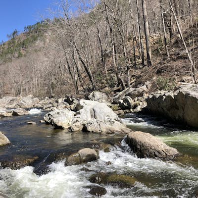 Hike the Conley Cove Trail into Linville Gorge