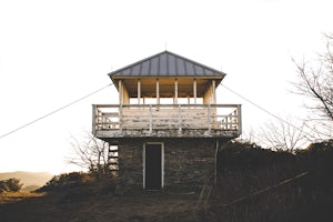 Hike to Yellow Mountain Fire Tower via Cloud Catcher Lane