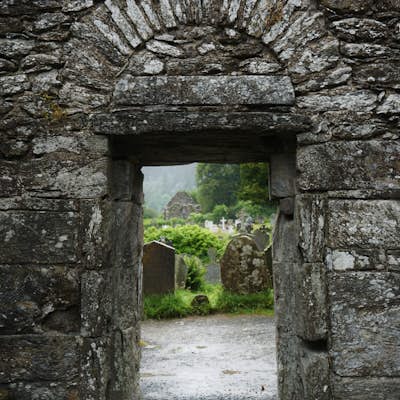 Hike to St. Kevin's Monastic Site