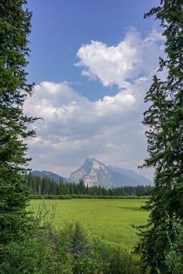 Explore Vermillion Lakes in Banff National Park