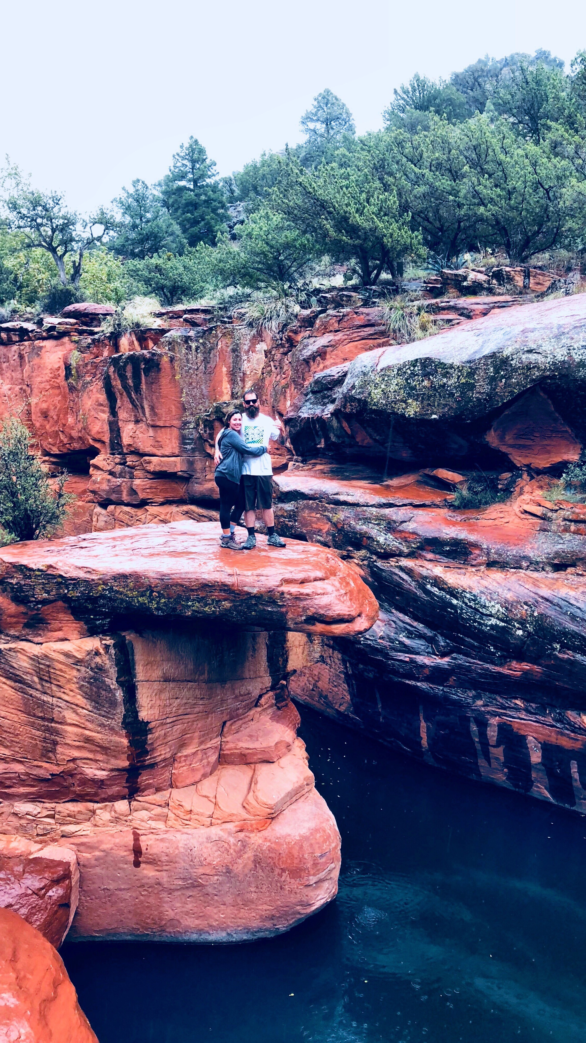'The Crack' at Wet Beaver Creek