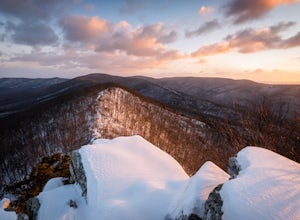 Hiking and Photography through the Snow Covered Appalachian Mountains