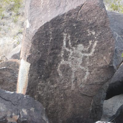 Visit the Three Rivers Petroglyph Site