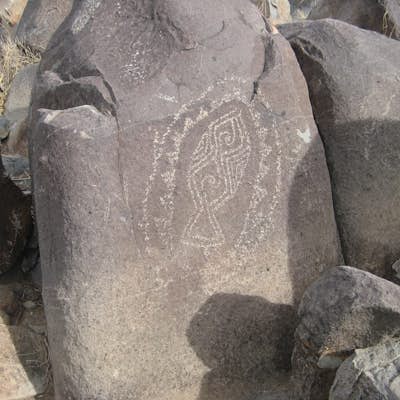 Visit the Three Rivers Petroglyph Site