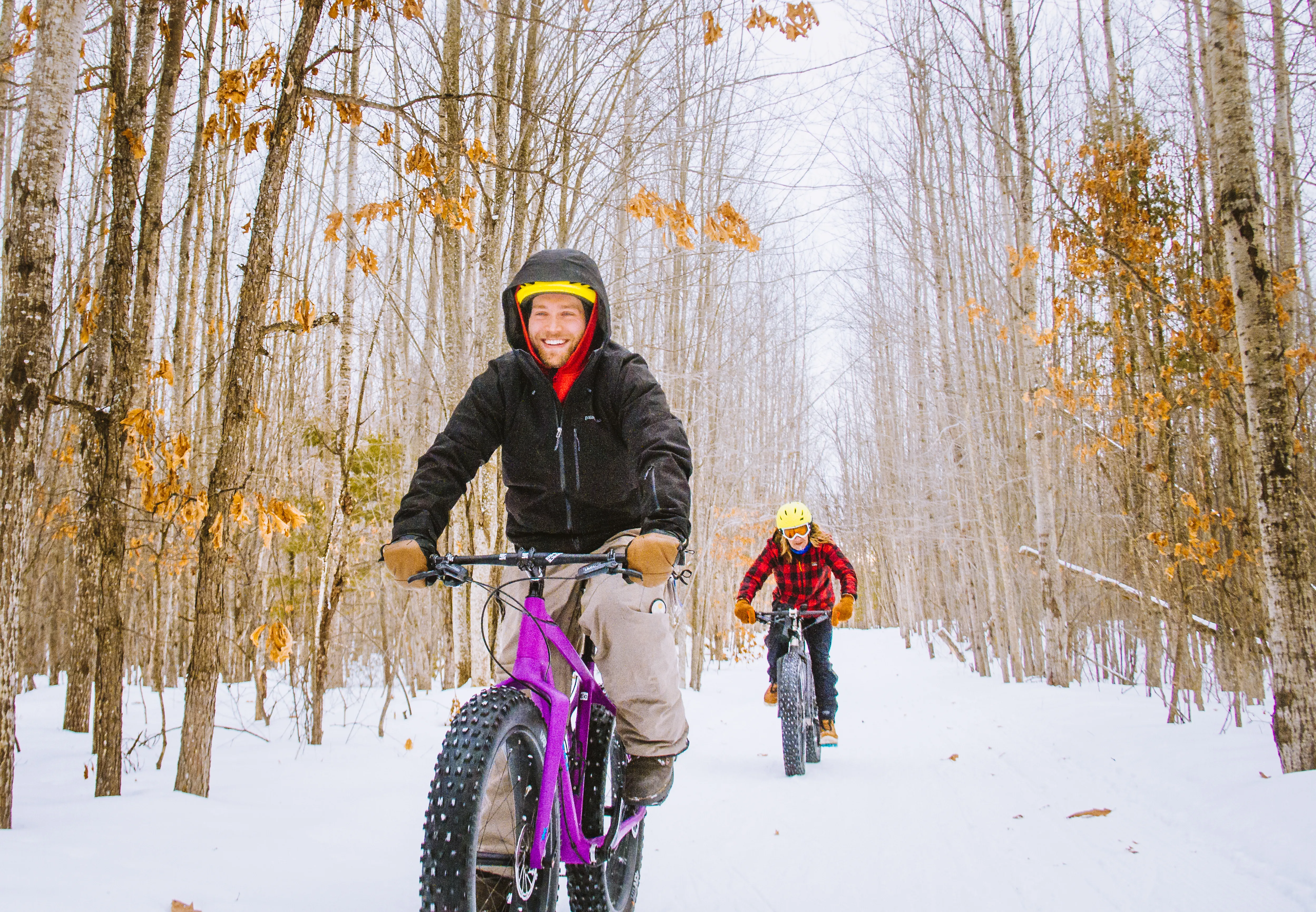Fat Tire Biking on the Vasa Pathway