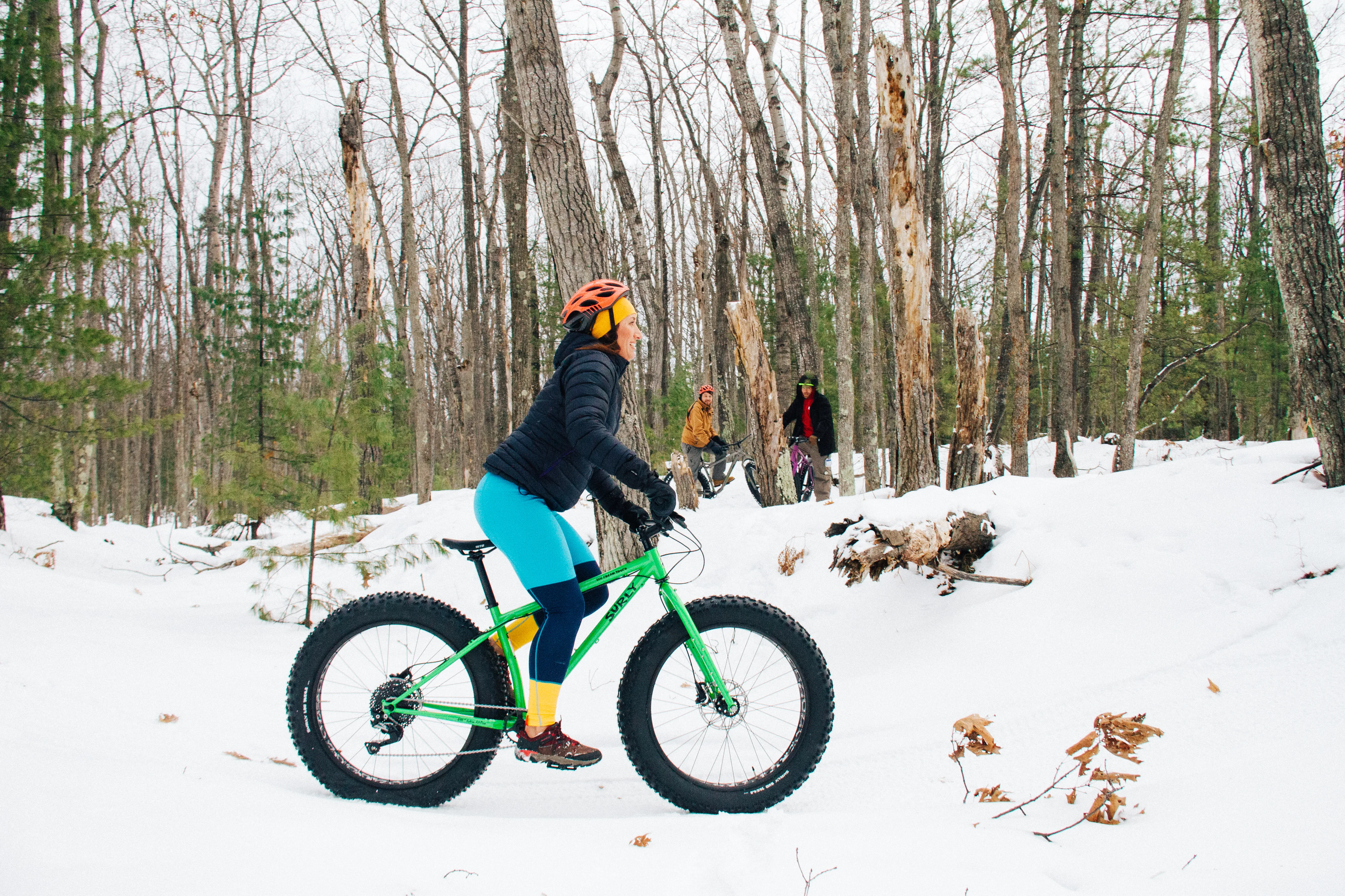 Fat Tire Biking on the Vasa Pathway