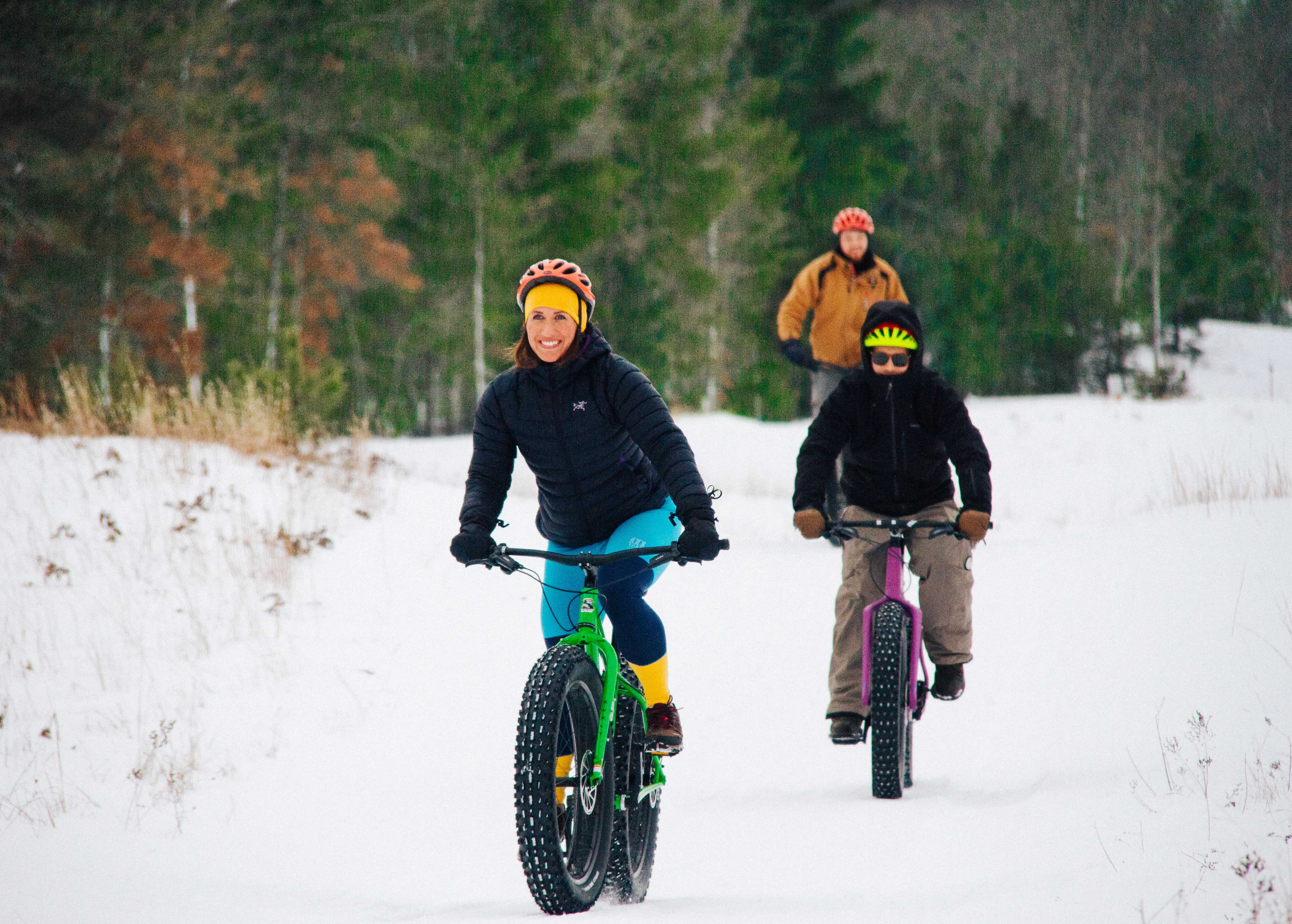 Fat Tire Biking on the Vasa Pathway