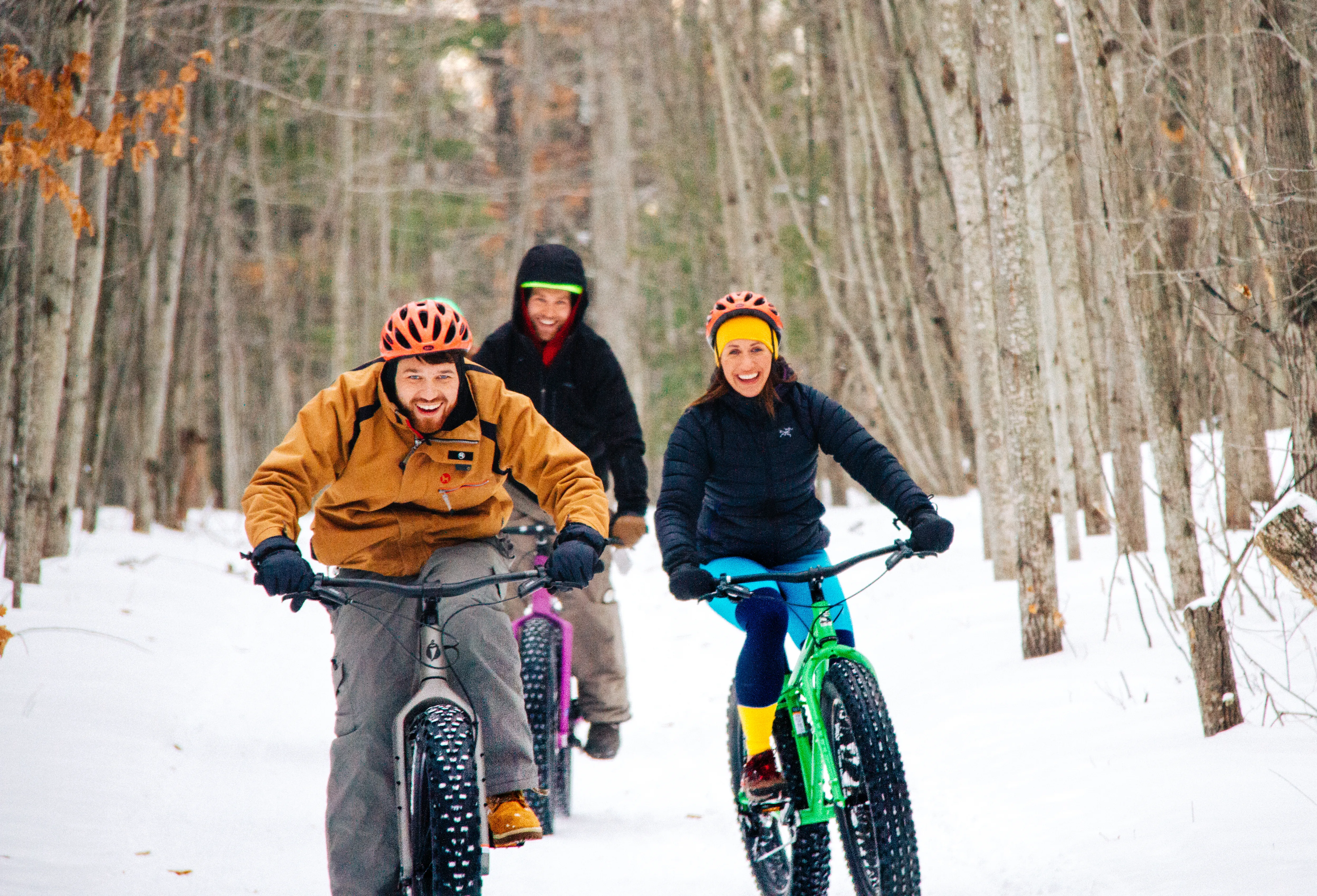 Fat Tire Biking on the Vasa Pathway