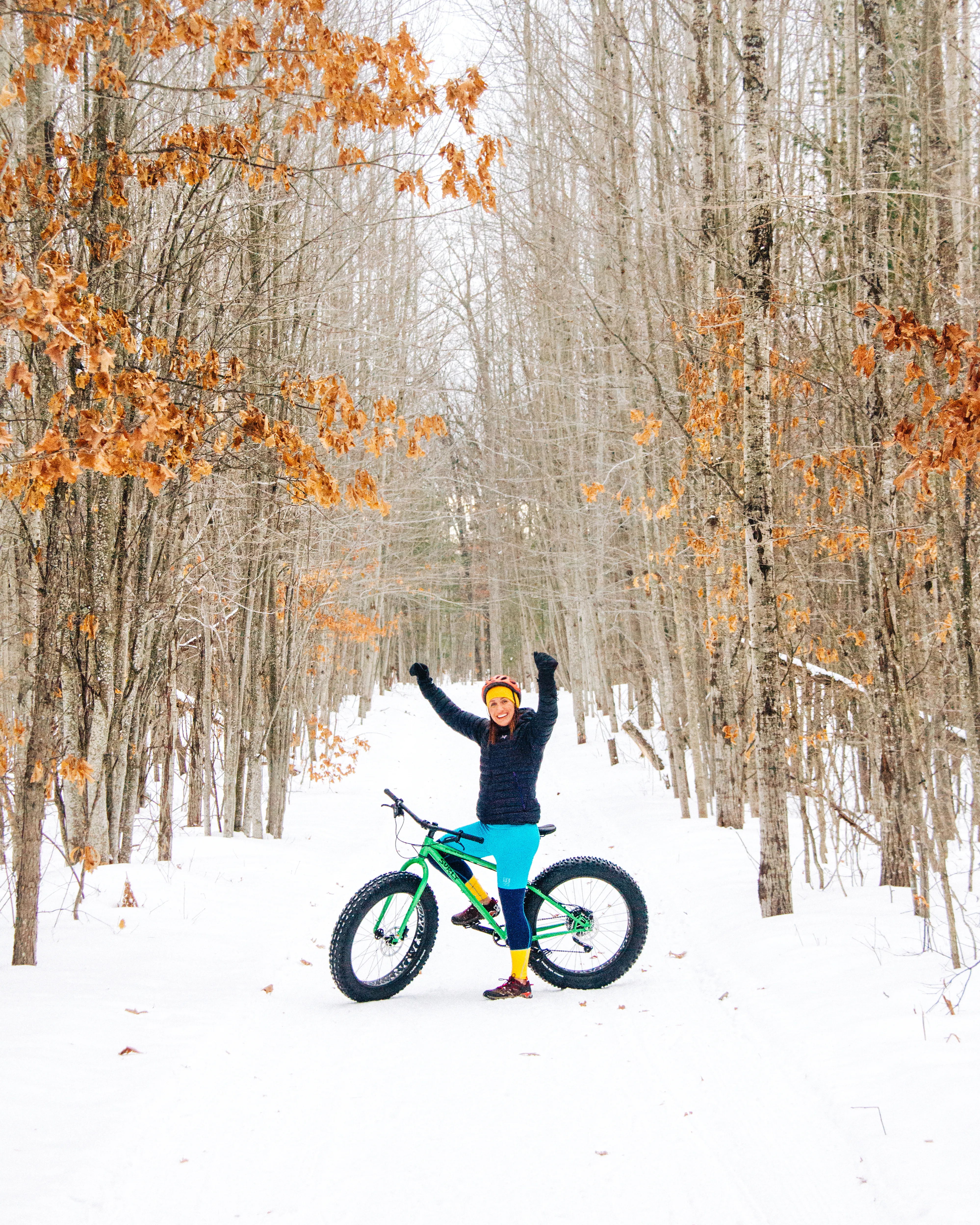 Fat Tire Biking on the Vasa Pathway