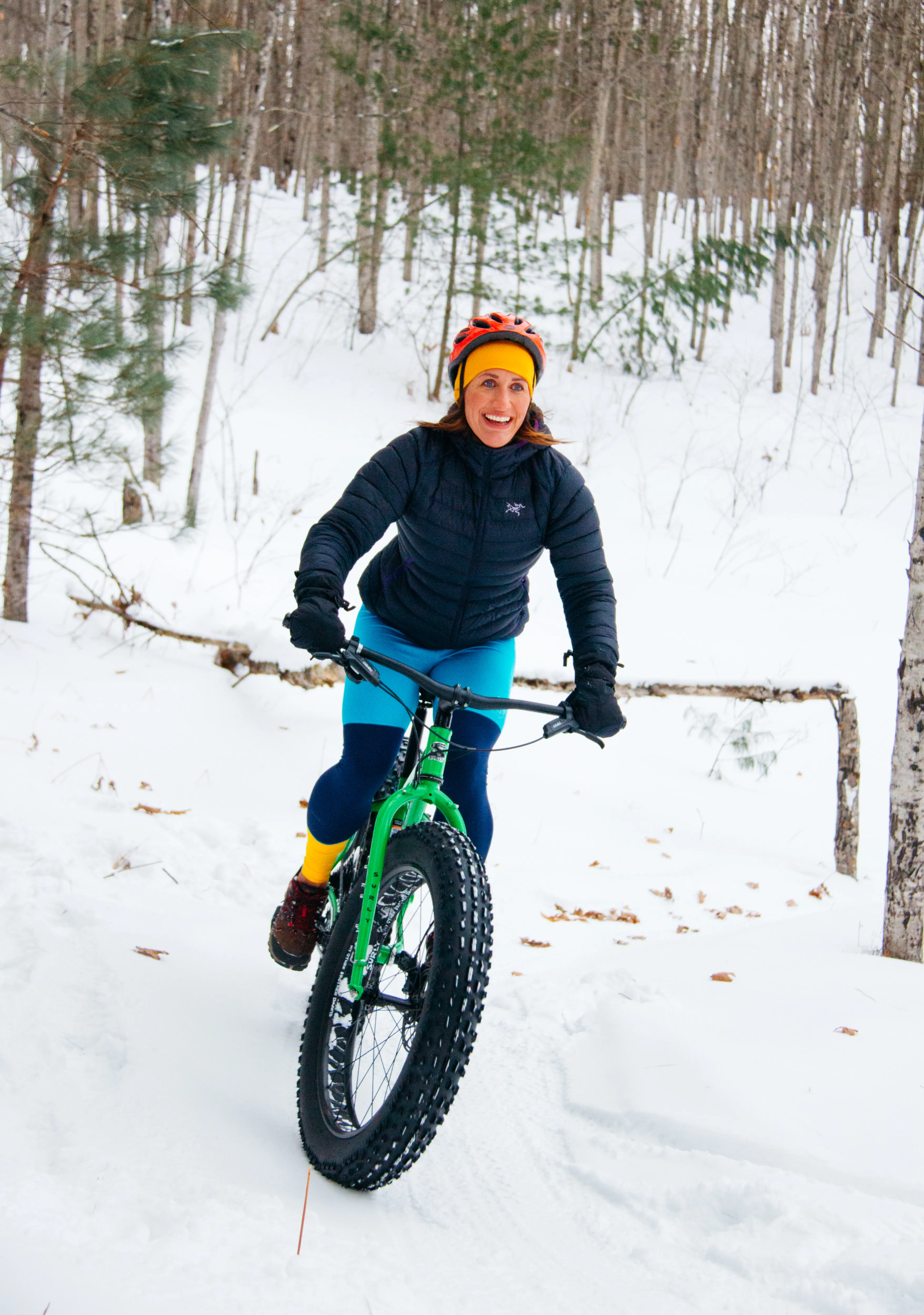 Fat Tire Biking on the Vasa Pathway