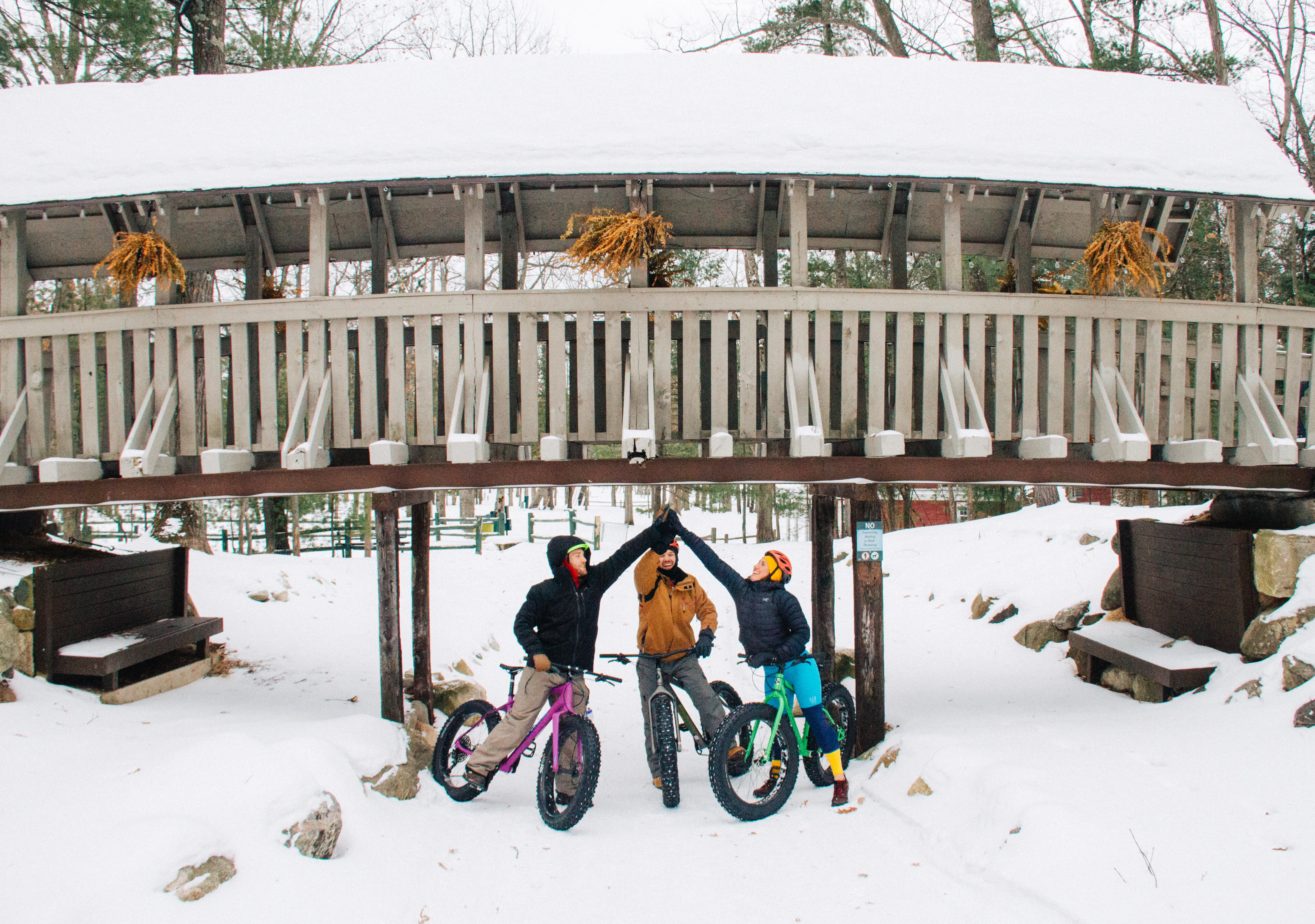 Fat Tire Biking on the Vasa Pathway