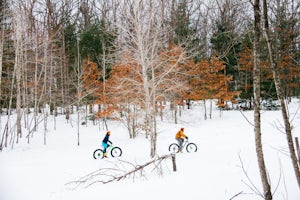 Fat Tire Biking on the Vasa Pathway